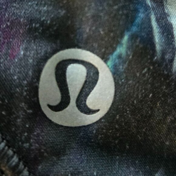 Lululemon Hotty Hot Short II *Long 4" - 4 Chroma Fusion Multi/Black - Picture 5 of 6